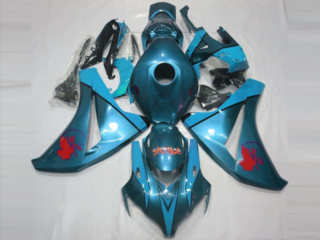 Hellblau Custom 2008-2011 CBR1000RR Motorrad Verkleidungen