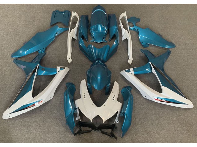 Hellblau OEM Stil 2008-2010 GSXR 600-750 Motorrad Verkleidungen