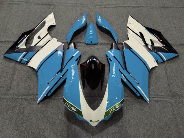 Hellblau OEM Stil 2015-2017 Ducati 959 1299 Motorrad Verkleidungen