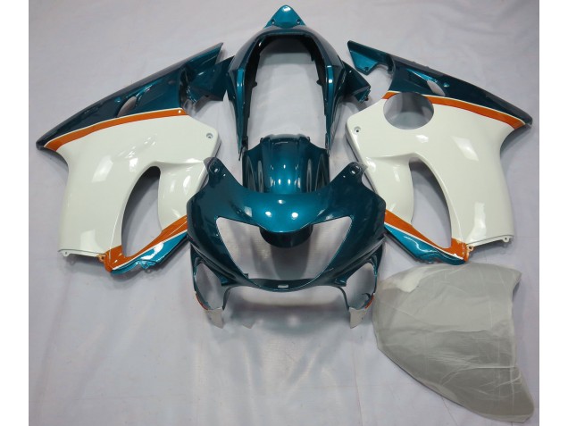 Hellblau & Orange 1999-2000 CBR600 F4 Motorrad Verkleidungen