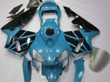 Hellblau & Schwarz Glänzend 2003-2004 CBR600RR Motorrad Verkleidungen
