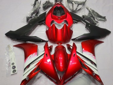 Helles Rot & Weiß 2004-2006 R1 Motorrad Verkleidungen