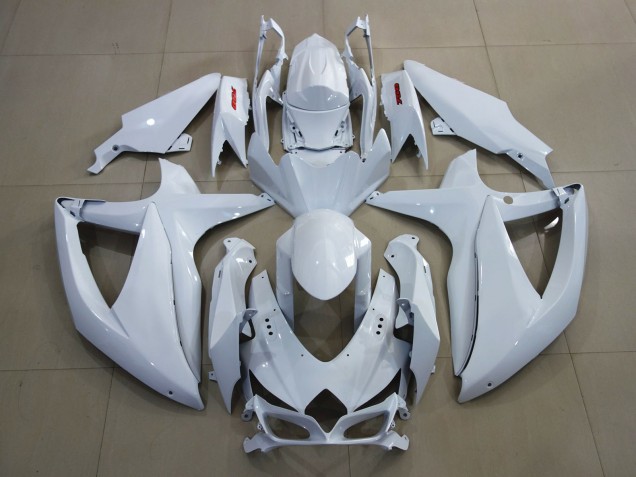 Helles Weiß & Rot 2008-2010 GSXR 600-750 Motorrad Verkleidungen