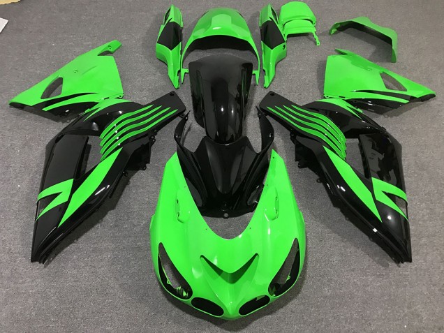 Hellgrün 2006-2011 ZX14R Motorrad Verkleidungen Hellgrün 2006-2011 ZX14R Motorrad Verkleidungen