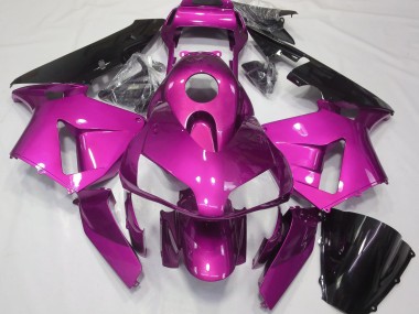 Hot Pink Schlicht 2003-2004 CBR600RR Motorrad Verkleidungen