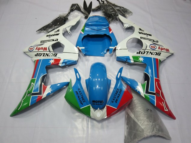 Klassisch Dunlop 2005 R6 Motorrad Verkleidungen