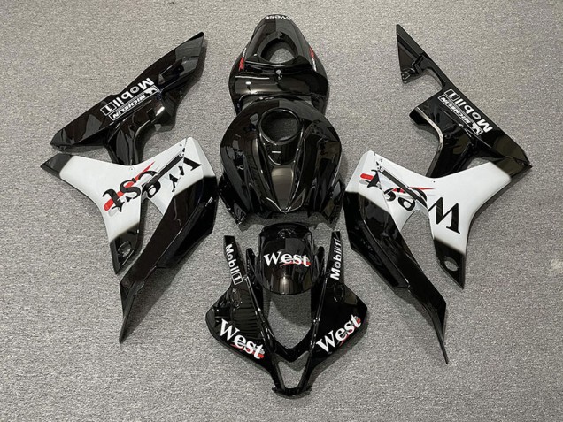 Klassischer West Stil 2007-2008 CBR600RR Motorrad Verkleidungen