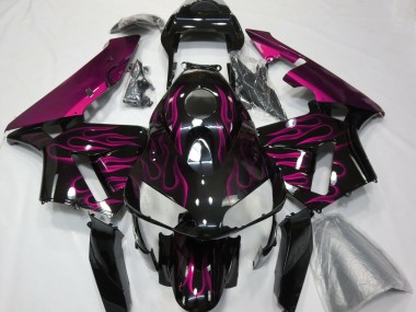Knallpink Flamme 2003-2004 CBR600RR Motorrad Verkleidungen