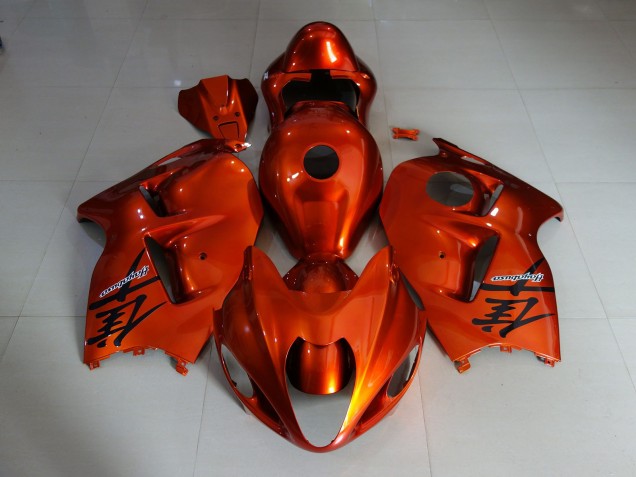 Kräftiges Orange Glänzend 1997-2007 GSXR 1300 Motorrad Verkleidungen
