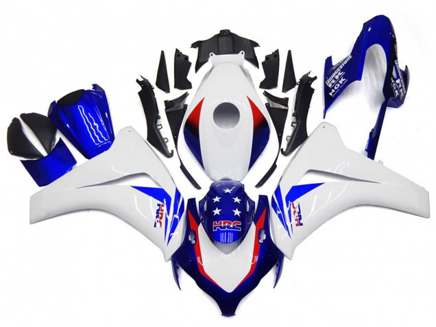 Leuchtend Blauer Stern 2008-2011 CBR1000RR Motorrad Verkleidungen