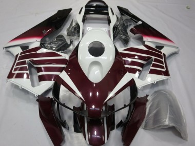 Lila & Weiß 2003-2004 CBR600RR Motorrad Verkleidungen