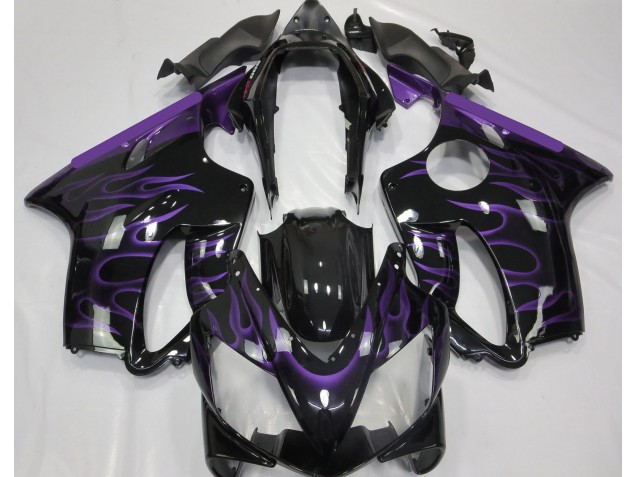 Lila Flamme 2004-2007 CBR600 F4i Motorrad Verkleidungen