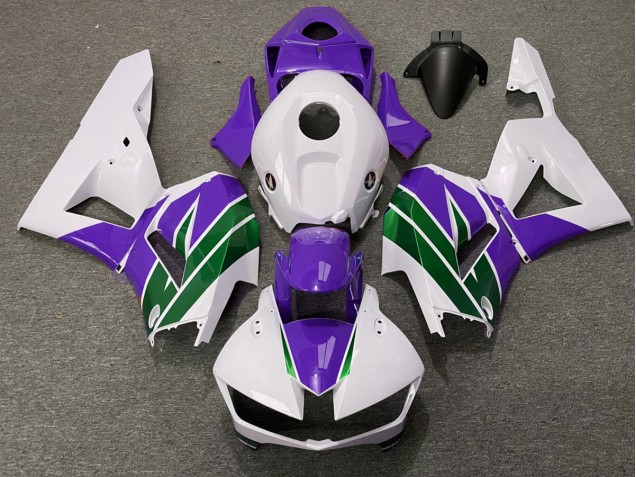 Lila & Glänzendes Grün 2013-2023 CBR600RR Motorrad Verkleidungen
