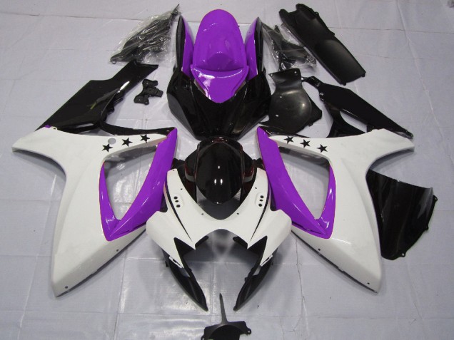 Lila Stern 2006-2007 GSXR 600-750 Motorrad Verkleidungen