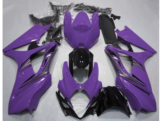 Lila-Stil OEM 2007-2008 GSXR 1000 Motorrad Verkleidungen