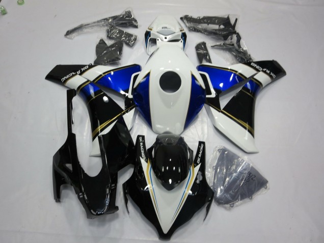 Markenloses Blau & Gold 2008-2011 CBR1000RR Motorrad Verkleidungen