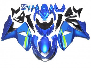 Matt Blau 2009-2016 GSXR 1000 Motorrad Verkleidungen