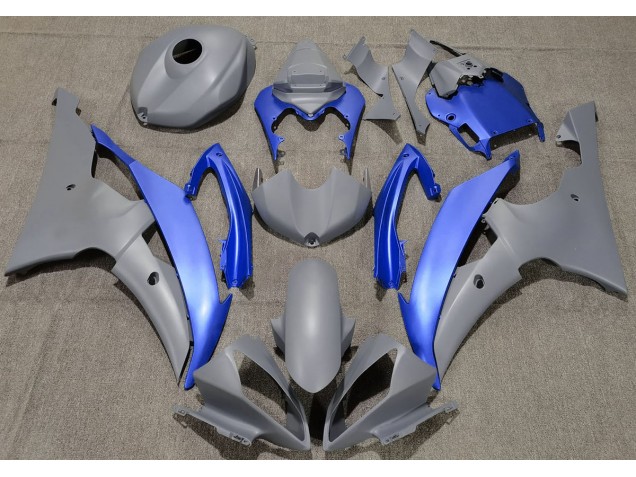 Matt Grau & Blau 2008-2016 R6 Motorrad Verkleidungen