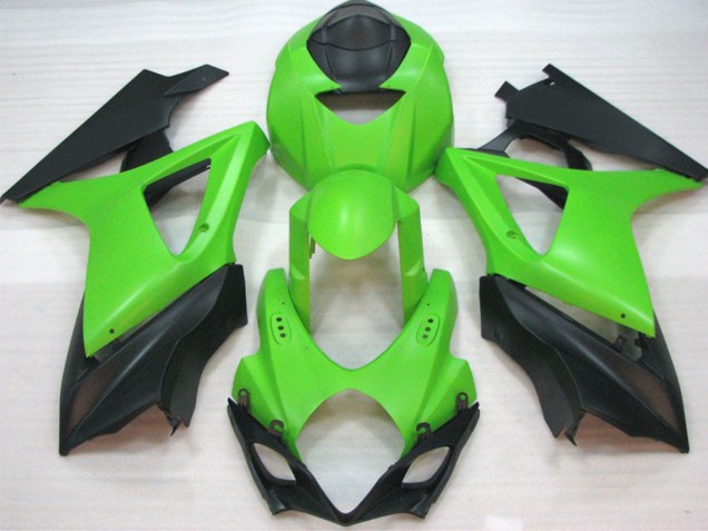 Matt Grün 2007-2008 GSXR 1000 Motorrad Verkleidungen