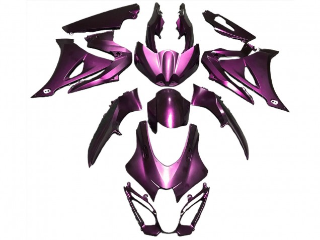 Matt Pink 2017-2023 GSXR 1000 Motorrad Verkleidungen
