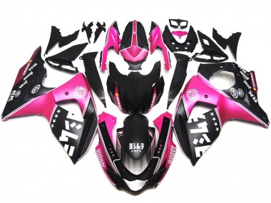 Matt Rosa Benutzerdefinierte Logos 2009-2016 GSXR 1000 Motorrad Verkleidungen