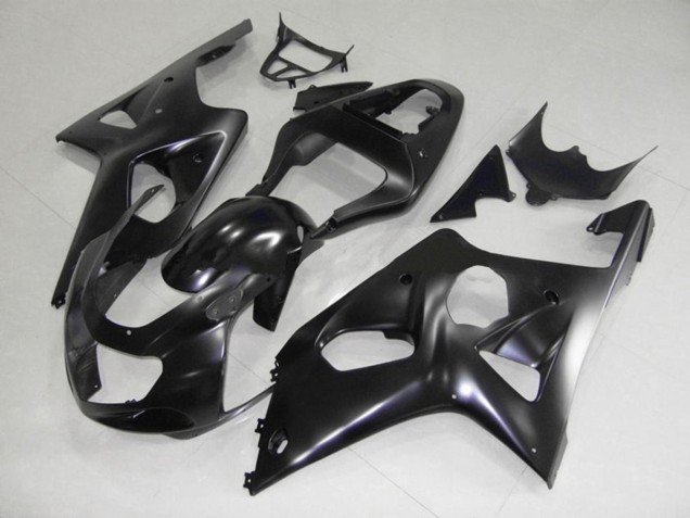Matt Schwarz 2000-2002 GSXR 1000 Motorrad Verkleidungen