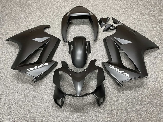 Matt Schwarz 2002-2012 VFR800 Motorrad Verkleidungen Matt Schwarz 2002-2012 VFR800 Motorrad Verkleidungen
