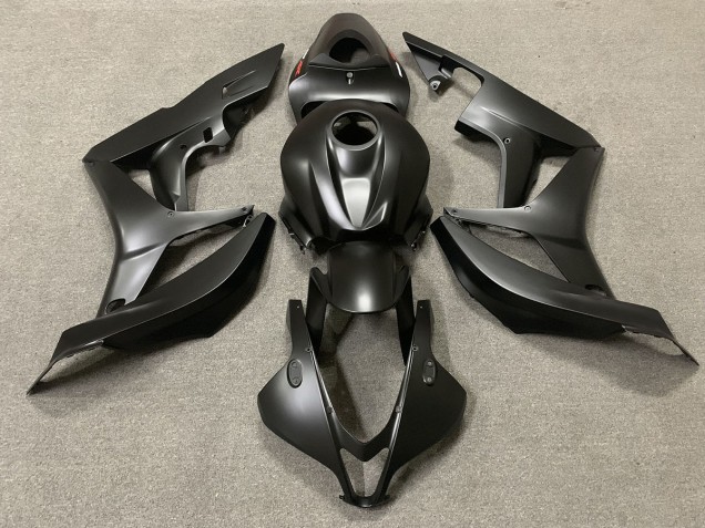 Matt Schwarz 2007-2008 CBR600RR Motorrad Verkleidungen
