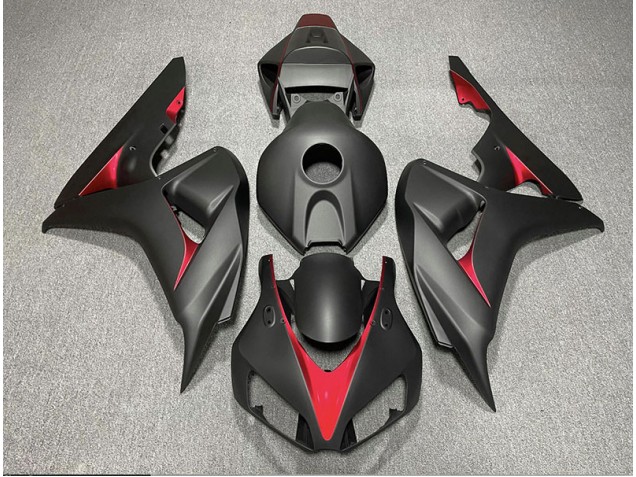 Matt Schwarz & Hellblau 2006-2007 CBR1000RR Motorrad Verkleidungen Matt Schwarz & Hellblau 2006-2007 CBR1000RR Motorrad Verkleidungen