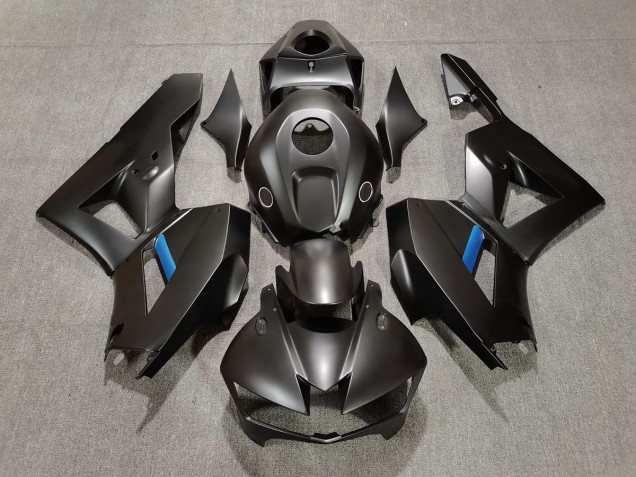 Matt Schwarz Mit Blau 2013-2023 CBR600RR Motorrad Verkleidungen