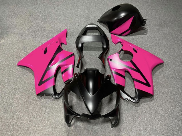 Matt Schwarz & Pink 2001-2003 CBR600 F4i Motorrad Verkleidungen