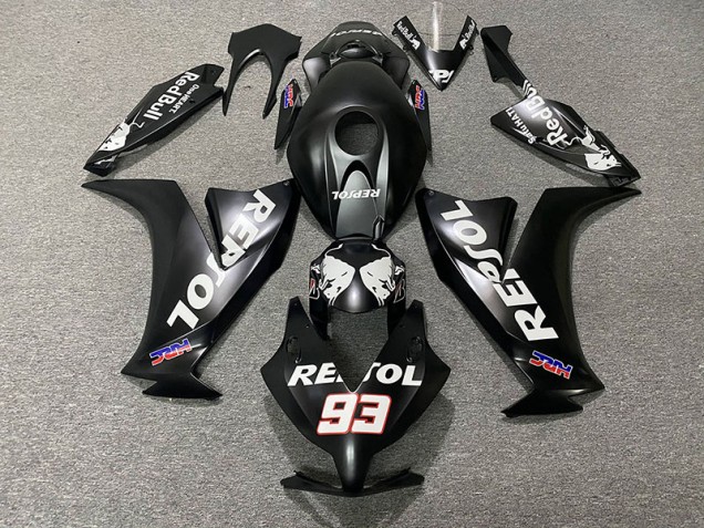 Matt Schwarz Repsol 2012-2016 CBR1000RR Motorrad Verkleidungen