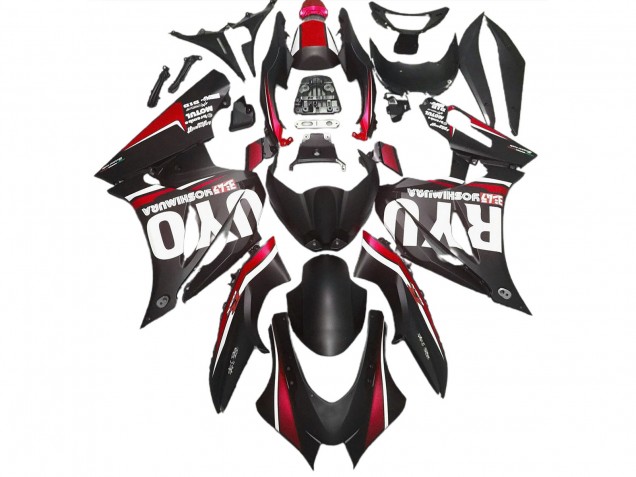 Matt Schwarz & Rot 2017-2023 GSXR 1000 Motorrad Verkleidungen