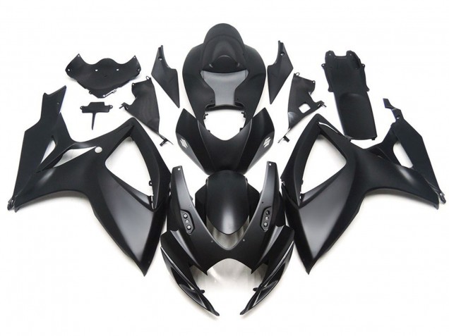 Matt Schwarzer Custom-Stil OEM 2006-2007 GSXR 600-750 Motorrad Verkleidungen