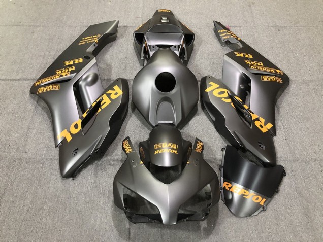 Mattgrau-Orange Repsol 2004-2005 CBR1000RR Motorrad Verkleidungen
