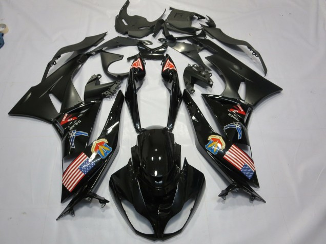 Merica 2009-2012 ZX6R Motorrad Verkleidungen