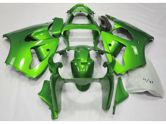 Metallic Grün 2000-2002 ZX6R Motorrad Verkleidungen
