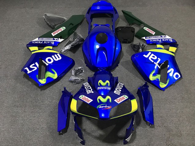 Movistar 2003-2004 CBR600RR Motorrad Verkleidungen Movistar 2003-2004 CBR600RR Motorrad Verkleidungen