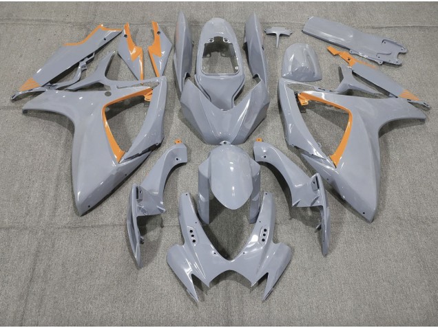 Nardo & Orangefarbener Rand 2006-2007 GSXR 600-750 Motorrad Verkleidungen