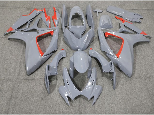 Nardo & Rot Rand 2006-2007 GSXR 600-750 Motorrad Verkleidungen