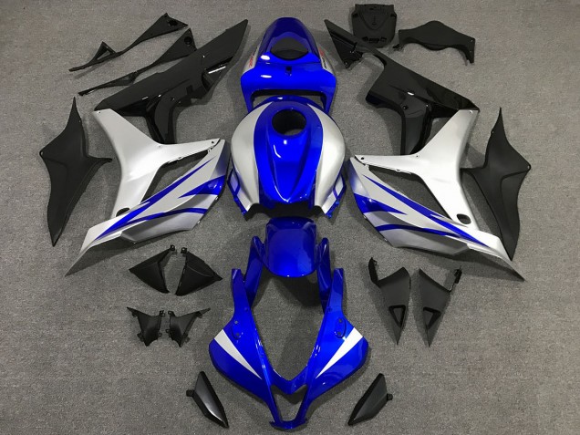 OEM Stil Blau & Silber 2007-2008 CBR600RR Motorrad Verkleidungen