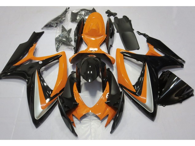 Orange Glänzend Ohne Abzeichen 2006-2007 GSXR 600-750 Motorrad Verkleidungen Orange Glänzend Ohne Abzeichen 2006-2007 GSXR 600-750 Motorrad Verkleidungen