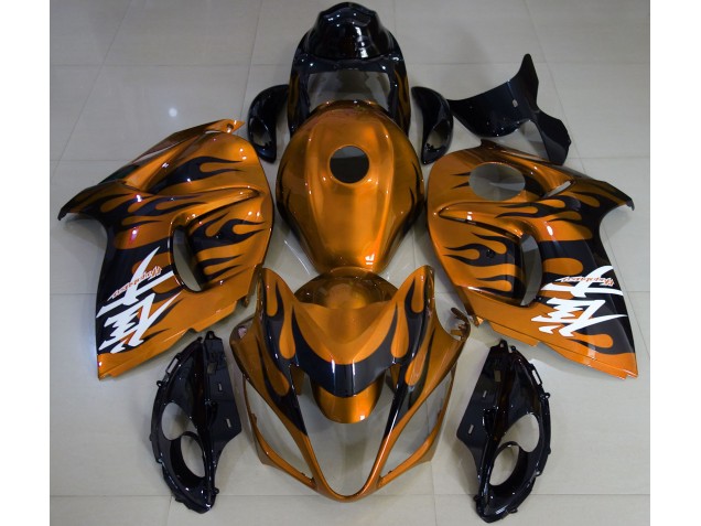 Orange Glänzend & Schwarz 2008-2020 GSXR 1300 Motorrad Verkleidungen