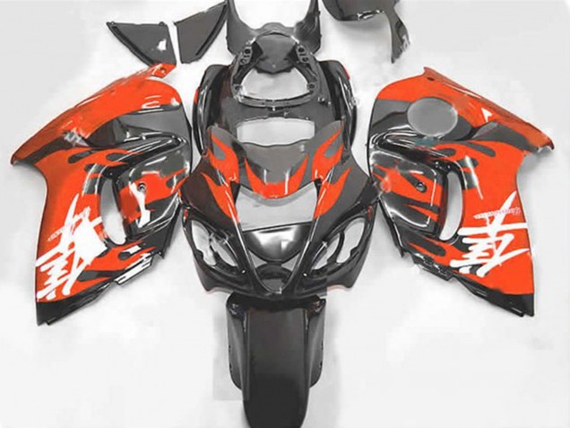Orange & Grau 2008-2020 GSXR 1300 Motorrad Verkleidungen