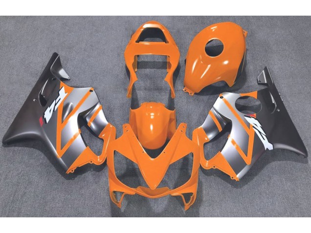 Orange & Matt Silber 2001-2003 CBR600 F4i Motorrad Verkleidungen