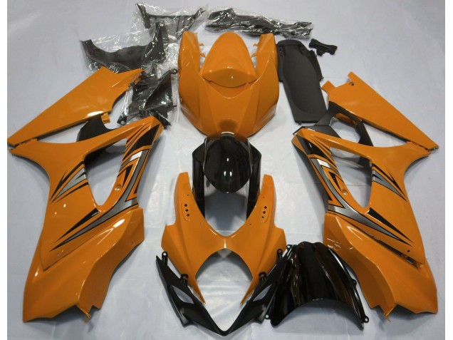 Orange OEM Stil 2007-2008 GSXR 1000 Motorrad Verkleidungen