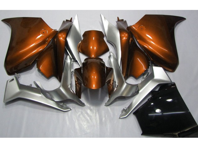 Orange & Silber 2010-2013 VFR1200 Motorrad Verkleidungen