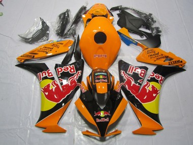 Orangerot Bull 2012-2016 CBR1000RR Motorrad Verkleidungen