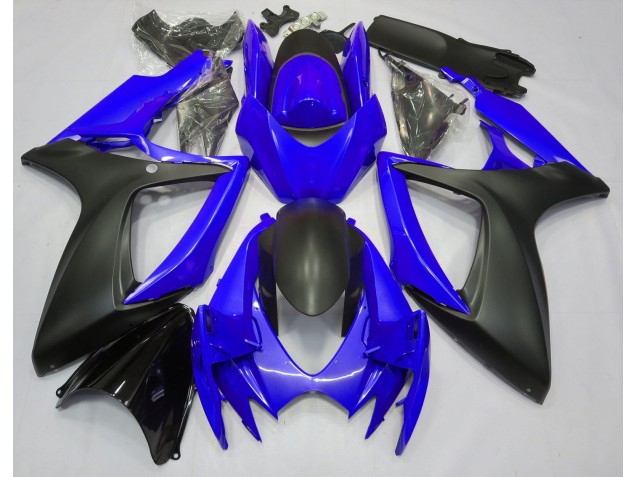 Ozeanblau 2006-2007 GSXR 600-750 Motorrad Verkleidungen