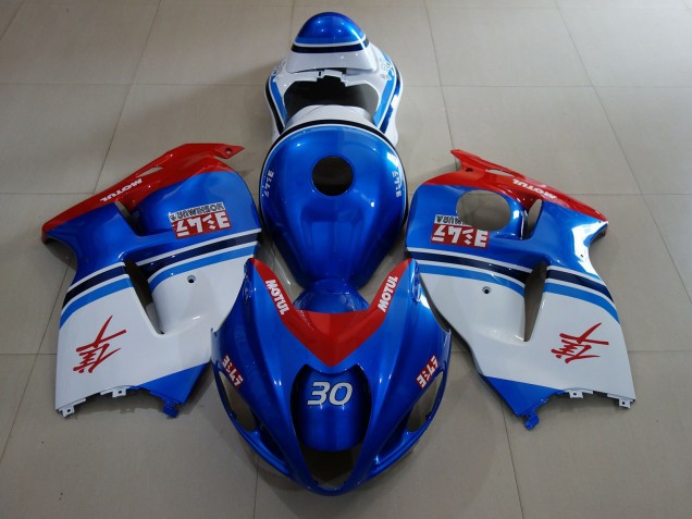 Ozeanblau & Logos 1997-2007 GSXR 1300 Motorrad Verkleidungen